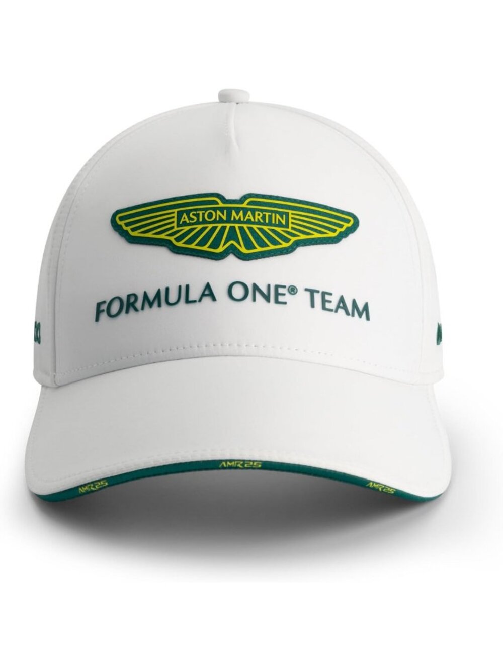 2025 F1 Team Hat - Green, White & Black - Stylish Motorsport Cap for Fans